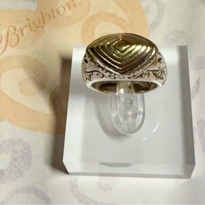 Brighton Gold and .925 Silver Ring